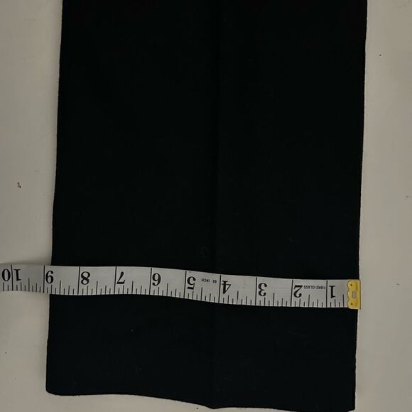 Proenza Schouler Black Wool Cashmere Blend Straight Leg Pants Size 8 luxury - Picture 9 of 12
